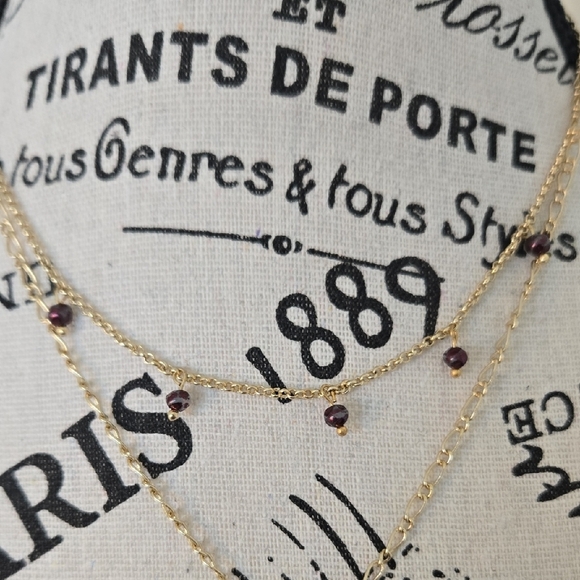 Alex and Ani Gold Necklace with Purple Accents - Picture 4 of 7